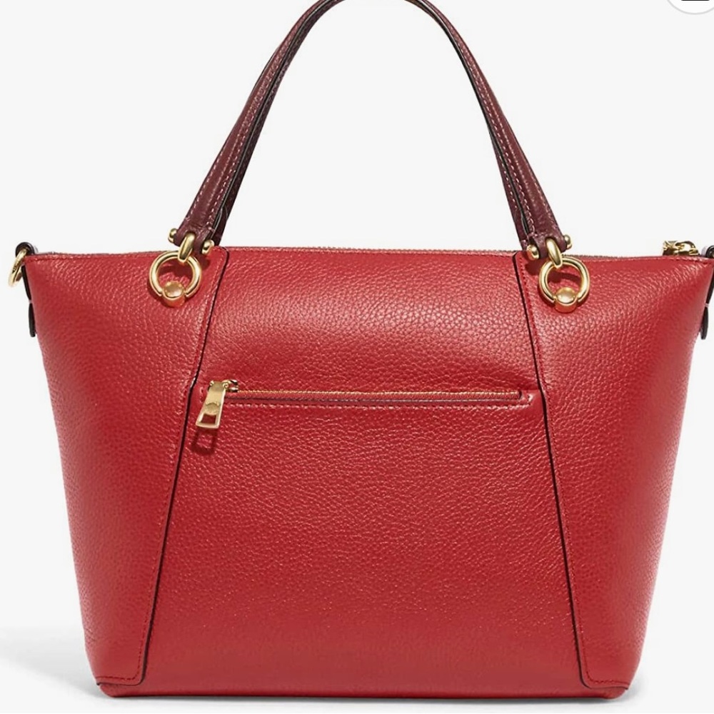 Coach Satchel. Red. Hardly used at all, like new condition! - Picture 2 of 4